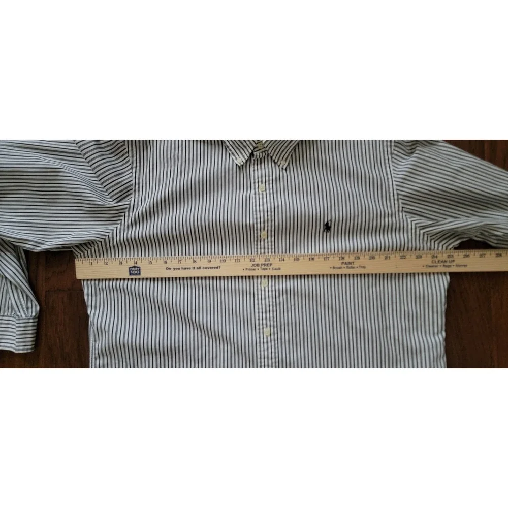 Polo Ralph Lauren Men's Long Sleeve‎ Button Down Multicolor Strip Shirt Sz XL